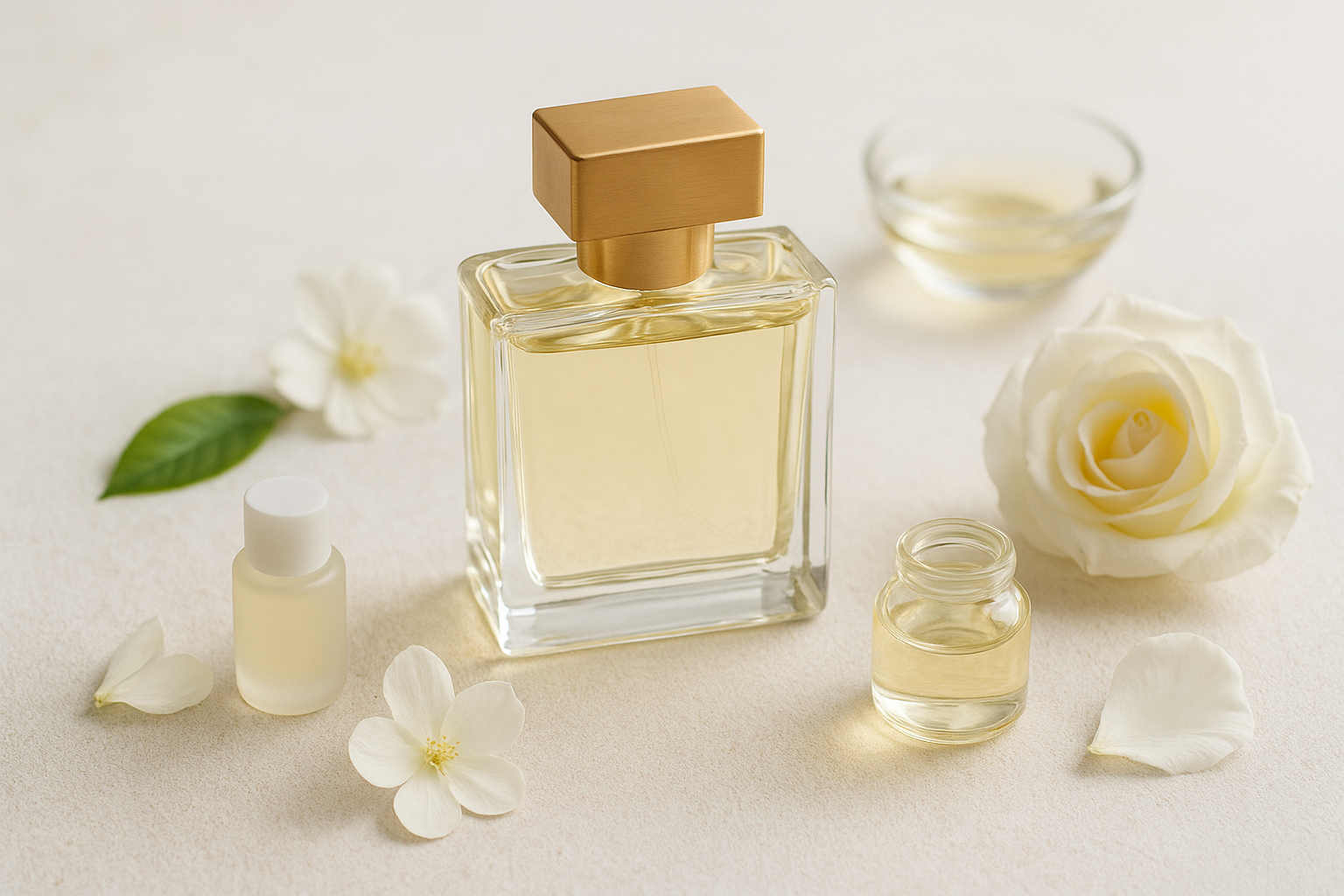 Fragrance essence bottles